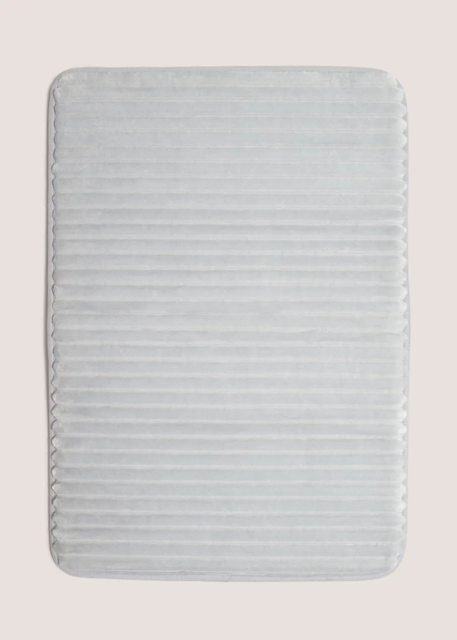 Grey Memory Foam Bathmat