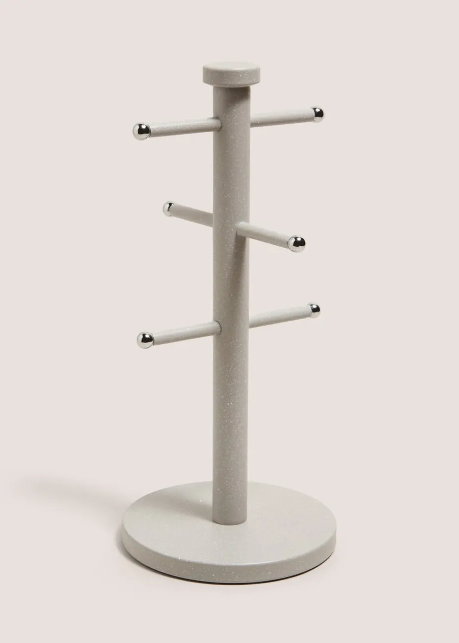 Grey Metal Tea Coffee & Sugar Stackable Canisters