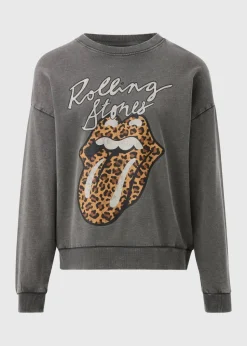 Grey Rolling Stones Sweatshirt