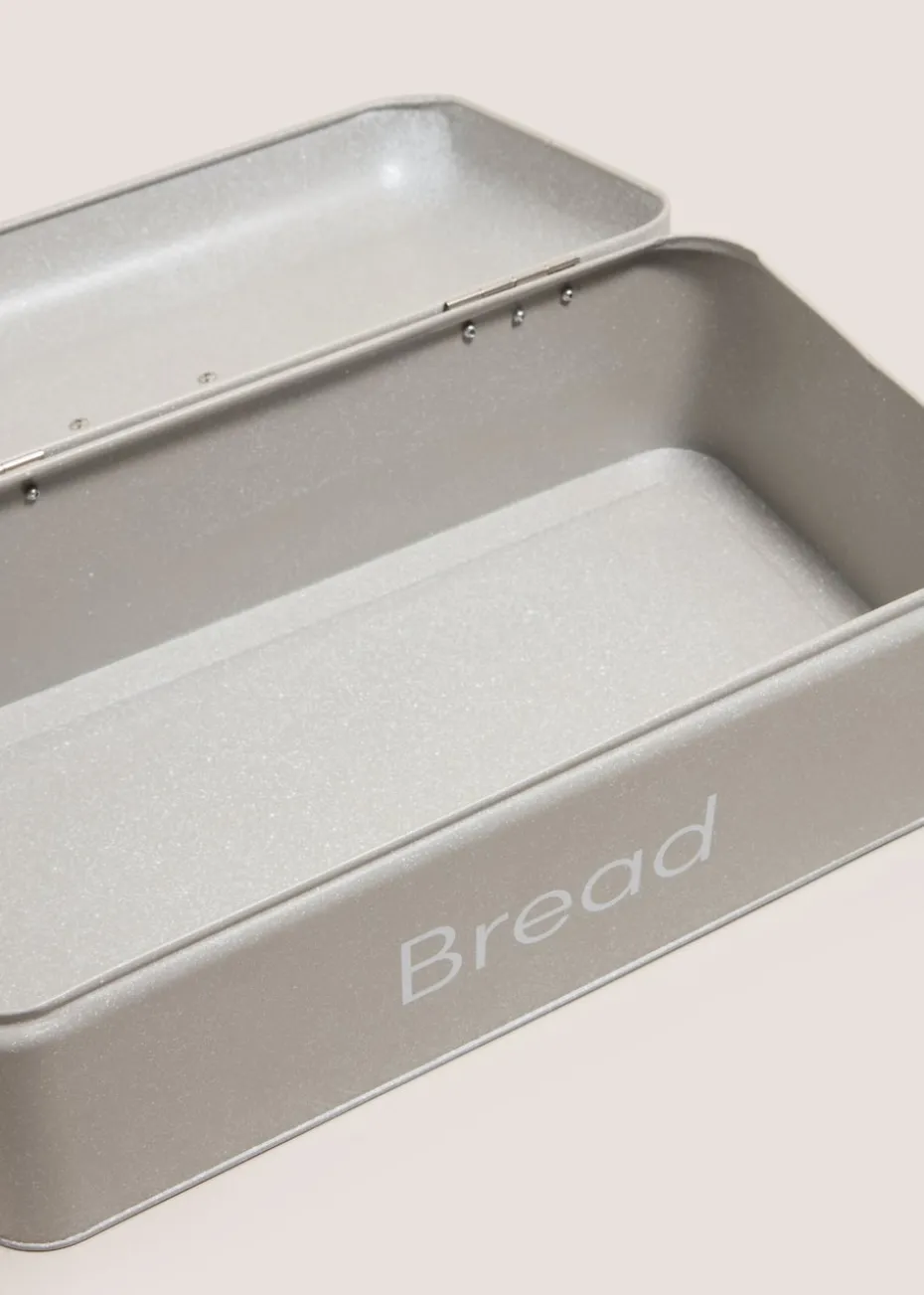 Grey Speckled Biscuit Tin