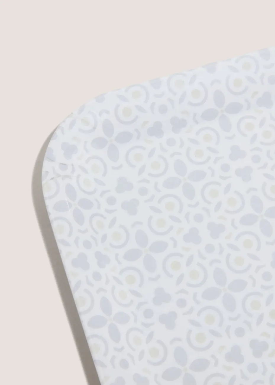 Grey Tile Tray