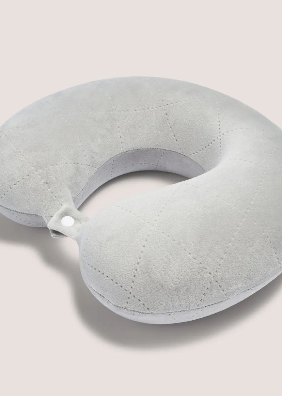 Grey Travel Pillow