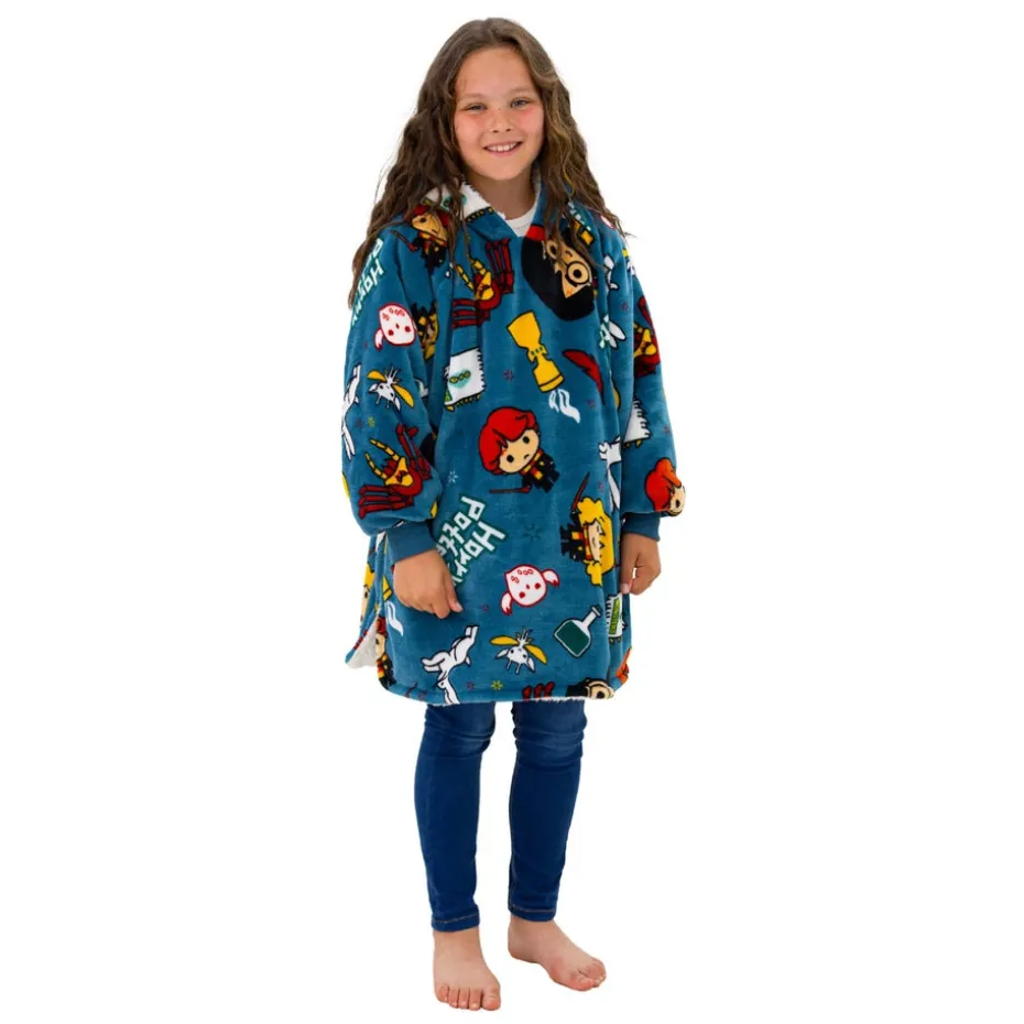 Harry Potter Wearable Hooded Snuggle Fleece & Cushion Cover