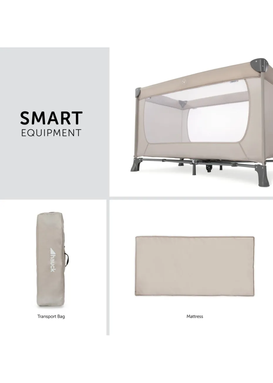 Hauck Beige Dream N Play Travel Cot