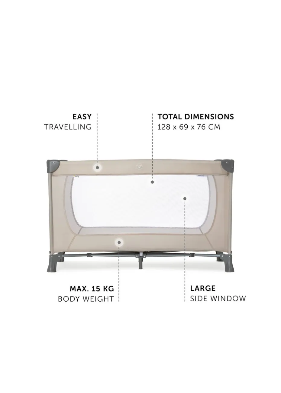 Hauck Beige Dream N Play Travel Cot