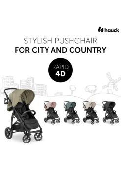 Hauck Black Rapid 4D Pushchair