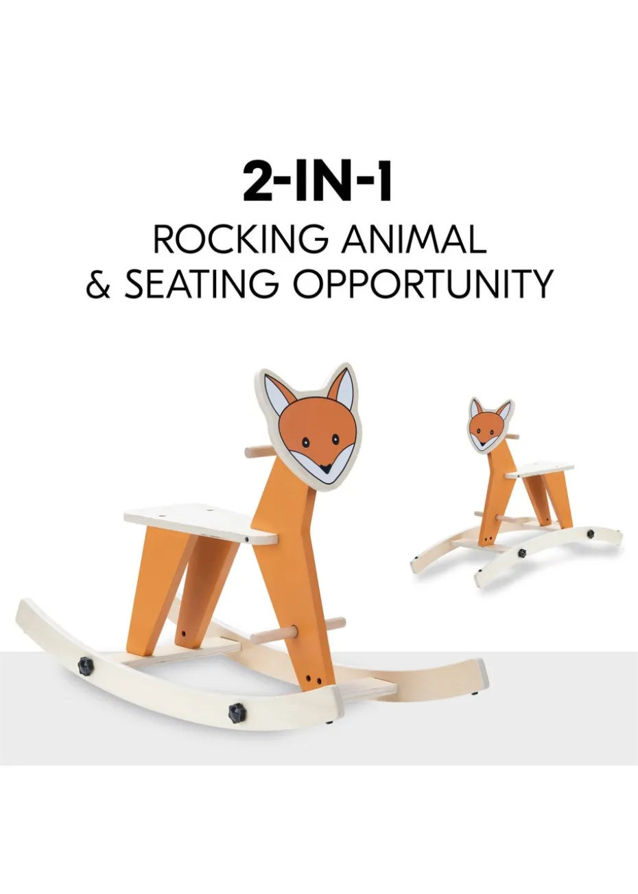 Hauck Fox Rock N Swing Wooden Rocker