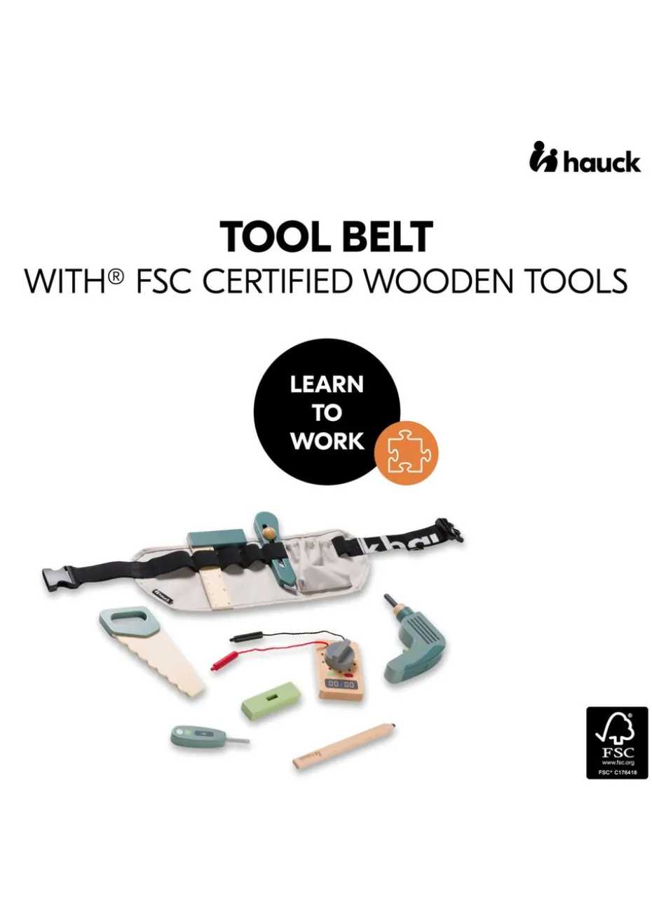 Hauck Learn to Work Wooden Playset