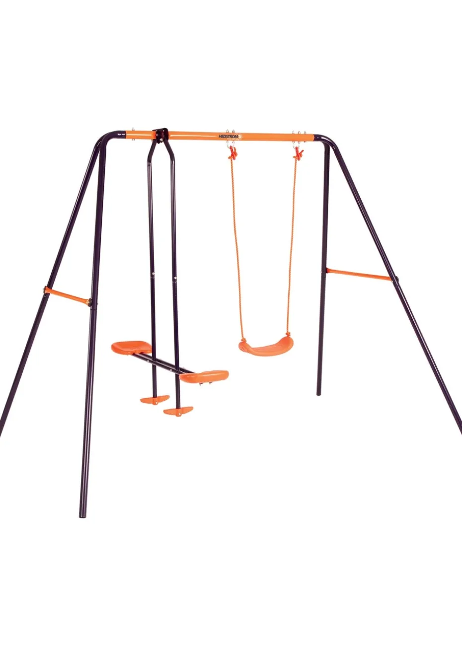 Hedstrom Orange Venus Swing & Glider Combo