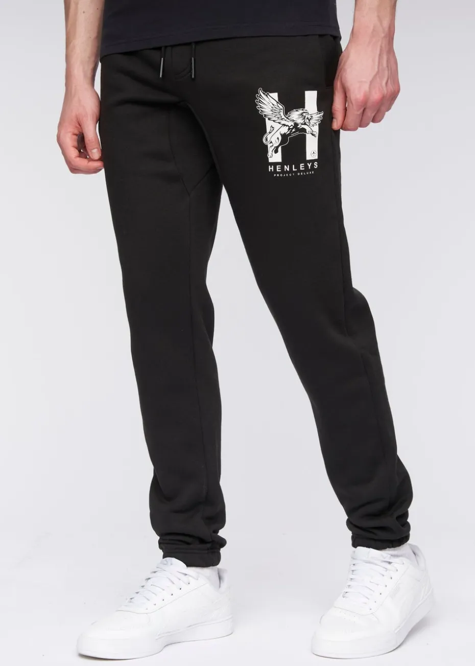 Henleys Black Curveball Joggers