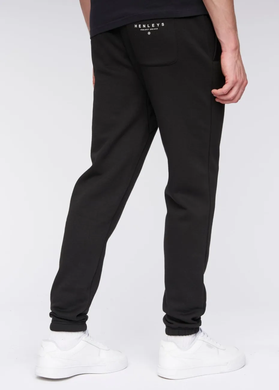 Henleys Black Curveball Joggers