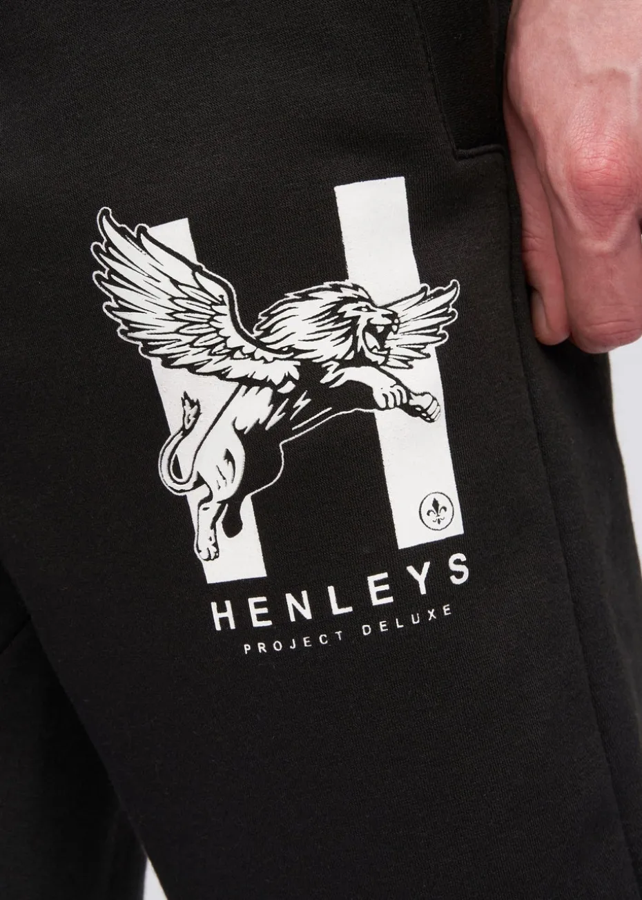 Henleys Black Curveball Joggers