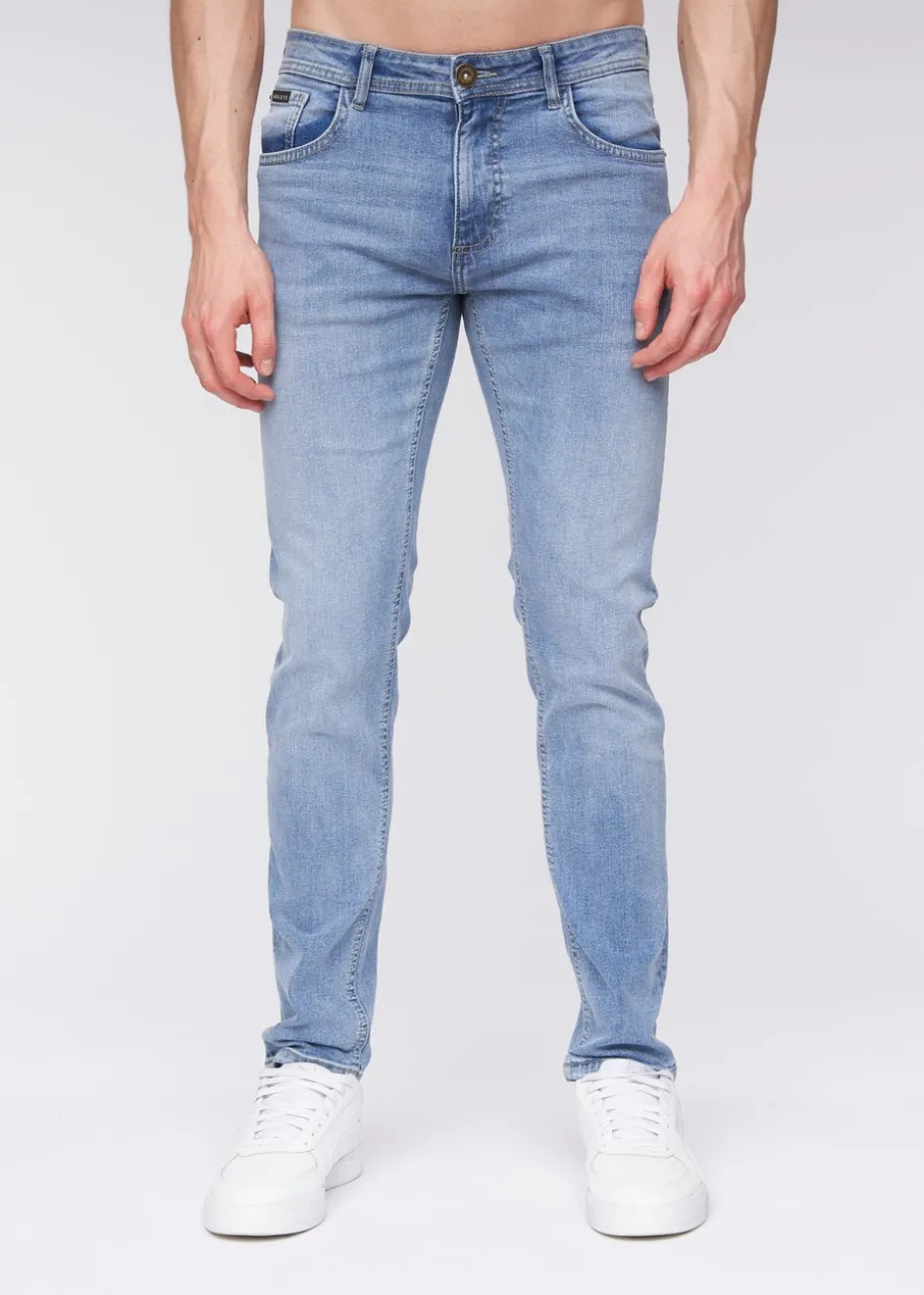 Henleys Light Wash Mayhen Slim Fit Jeans