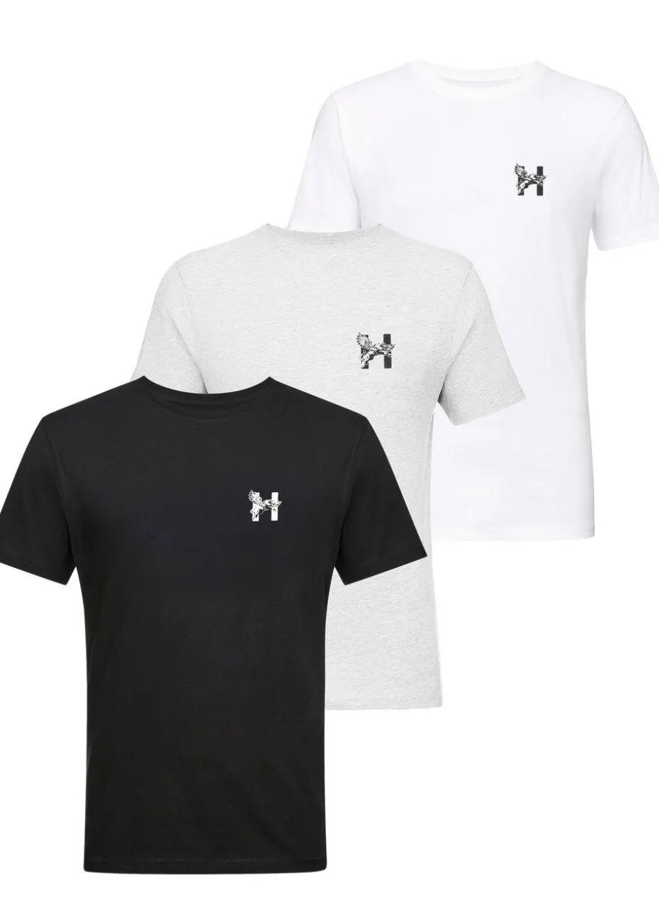 Henleys Multi Triphen T-Shirt (3 Pack)