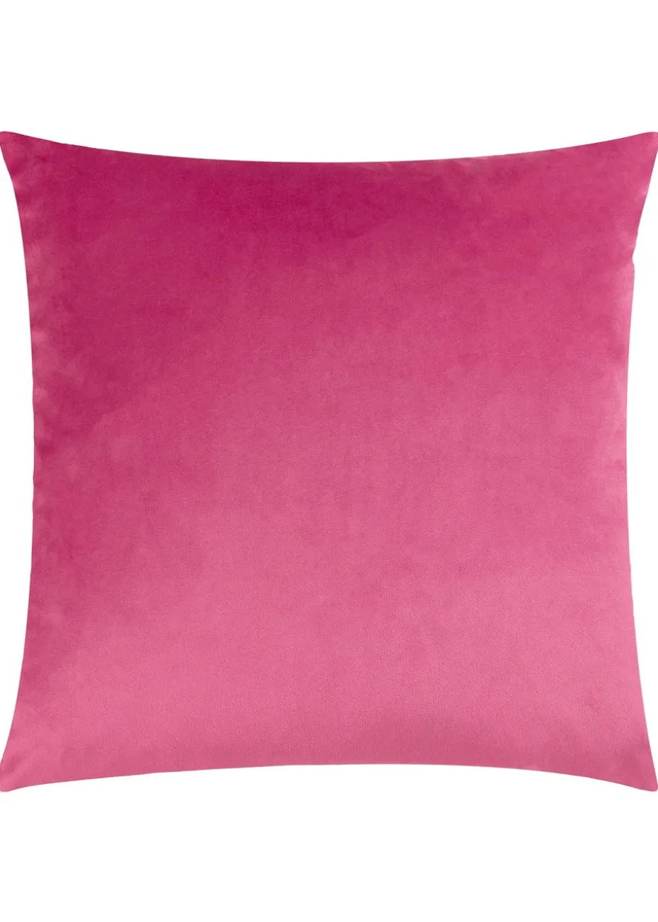 Heya Home Raeya Velvet Filled Cushion (45cm x 45cm x 8cm)