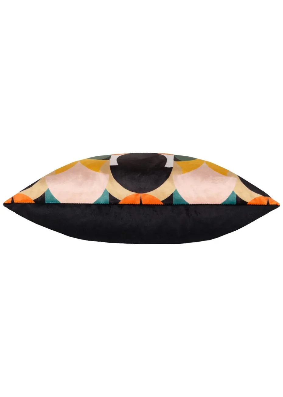 Heya Home Raeya Velvet Filled Cushion (45cm x 45cm x 8cm)
