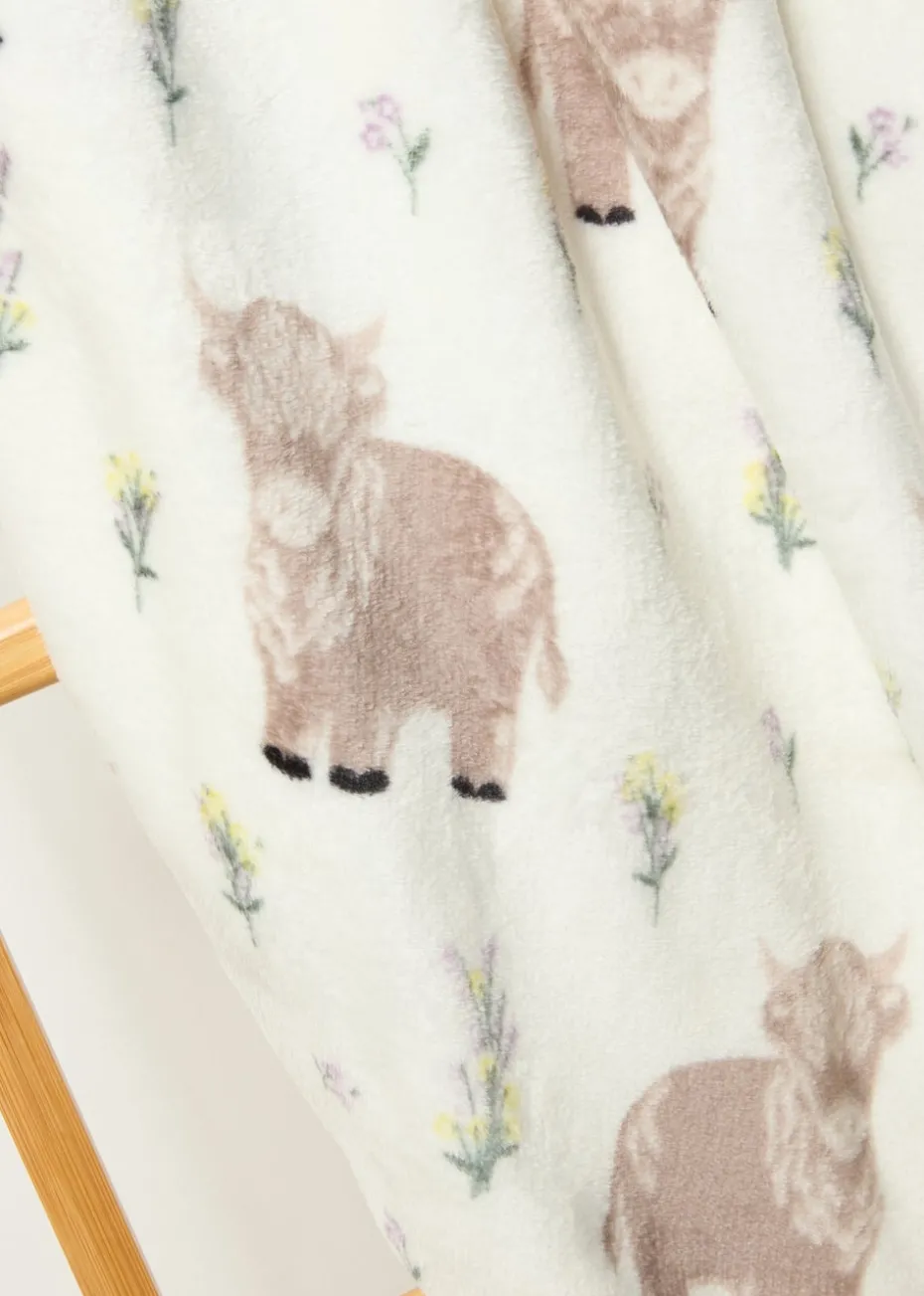 Highland Cow Cushion