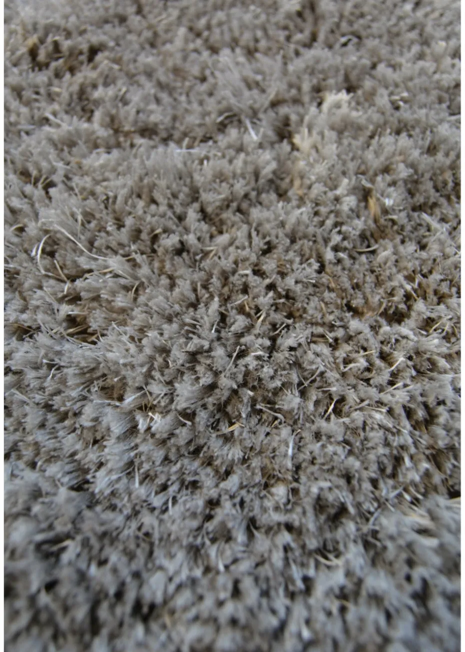 Homemaker Grey Softwashable Circle Rug