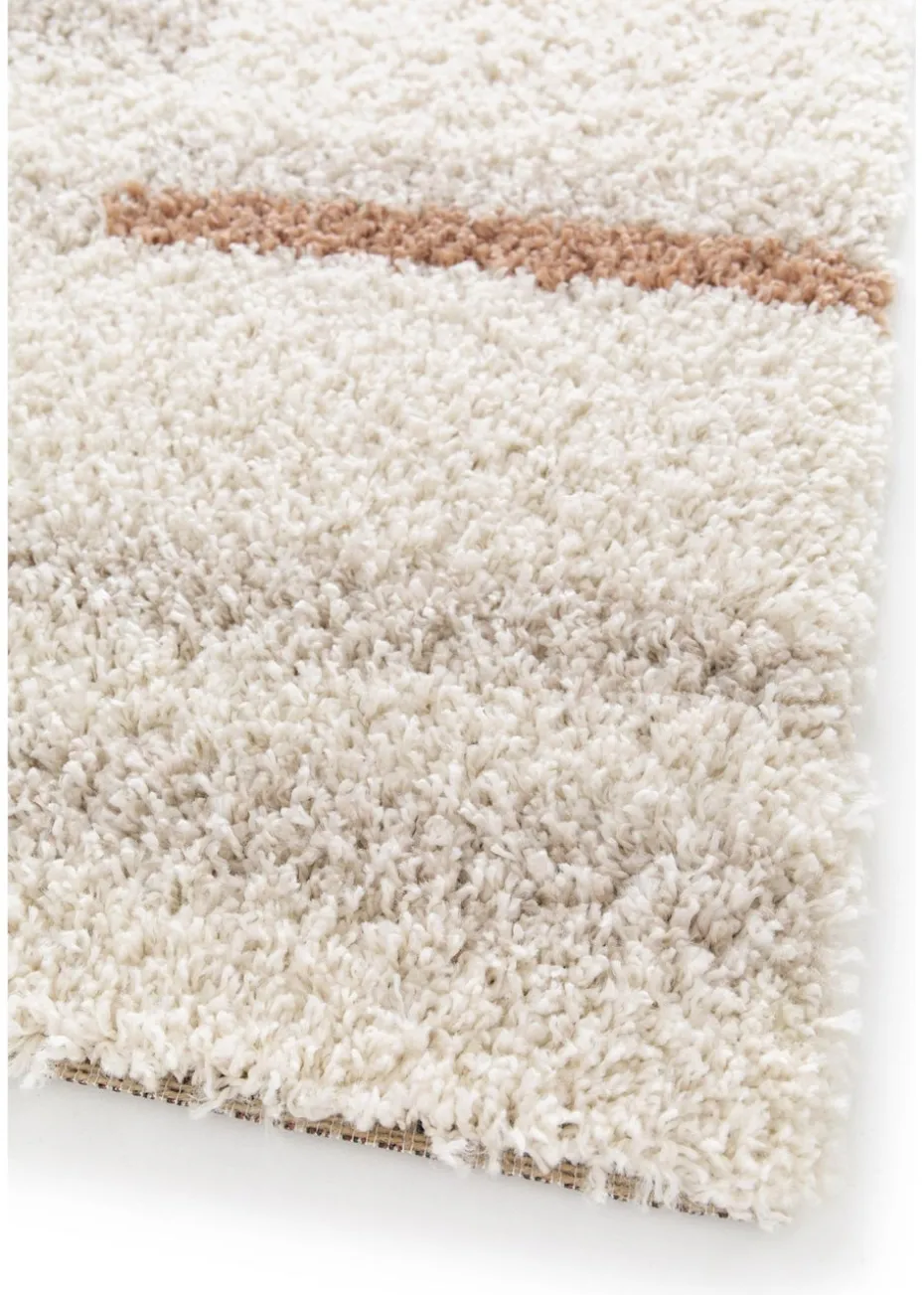 Homemaker Nomad Linear Natural Shaggy Rug