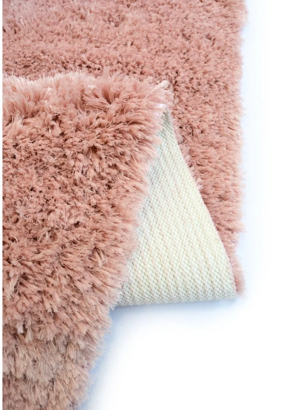 Homemaker Pink Softwashable Circle Rug