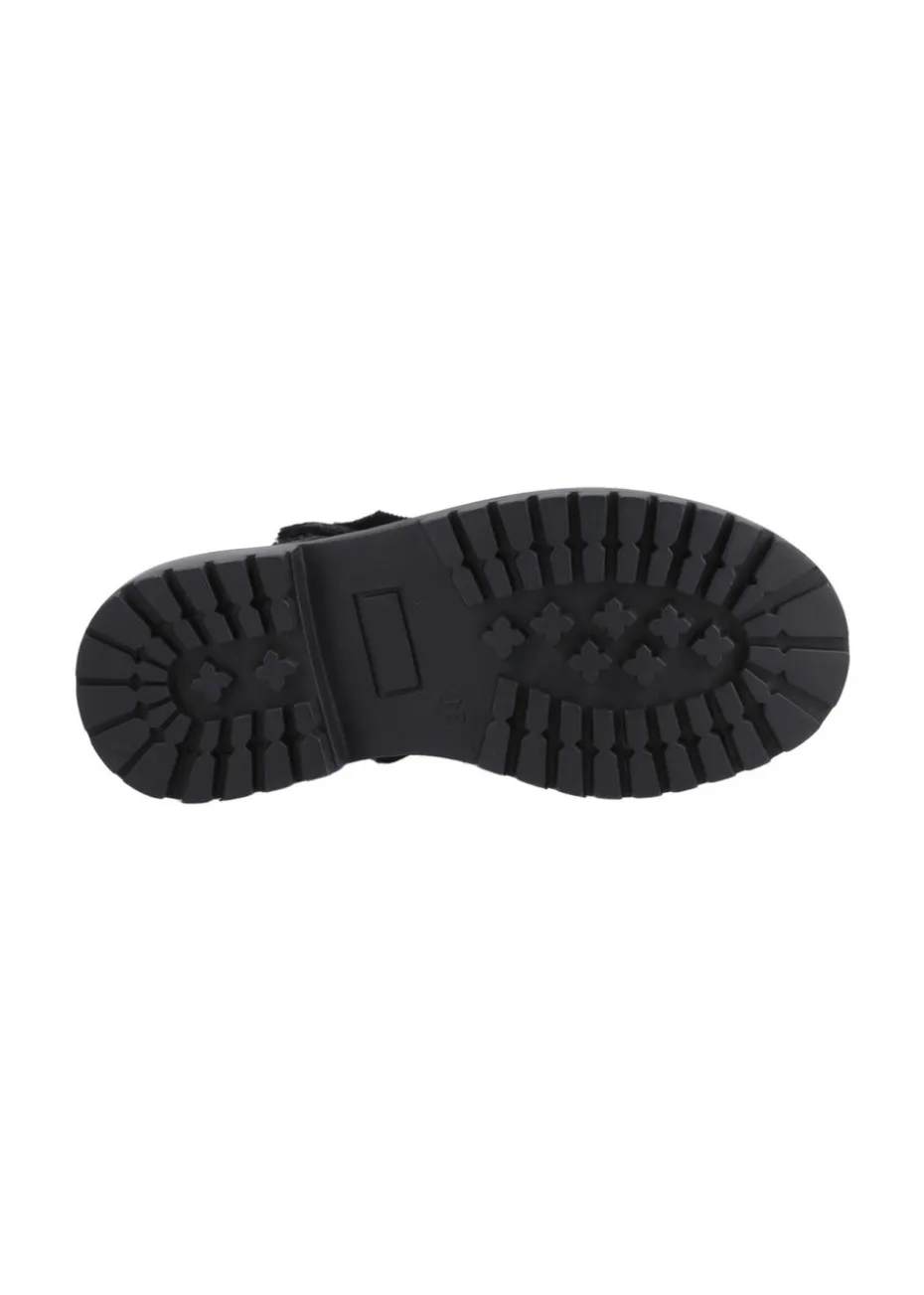 Hush Puppies Black Astrid Bow Senior