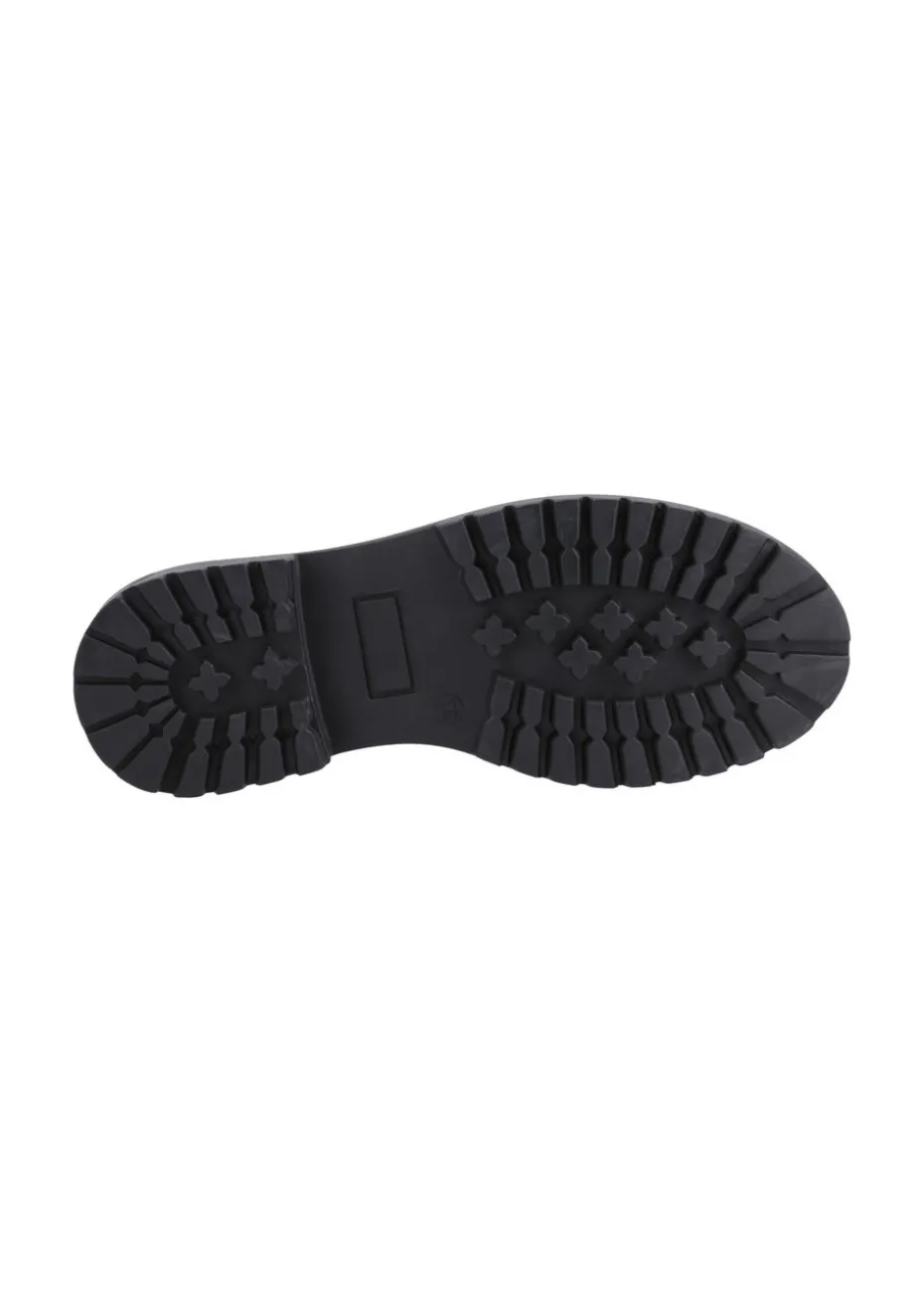 Hush Puppies Black Athena Patent Junior