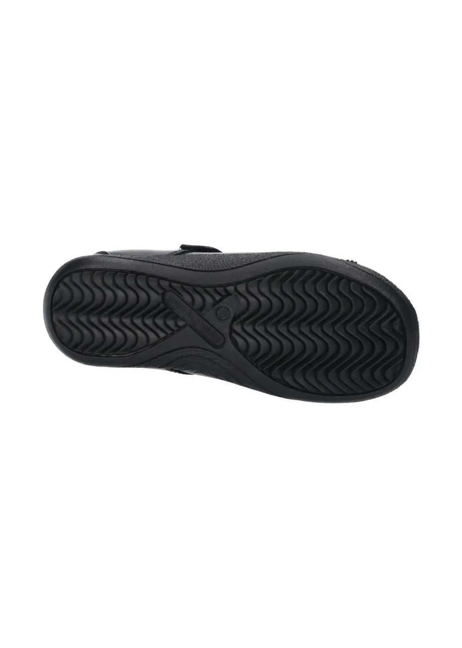 Hush Puppies Black Jessica Senior School Shoe