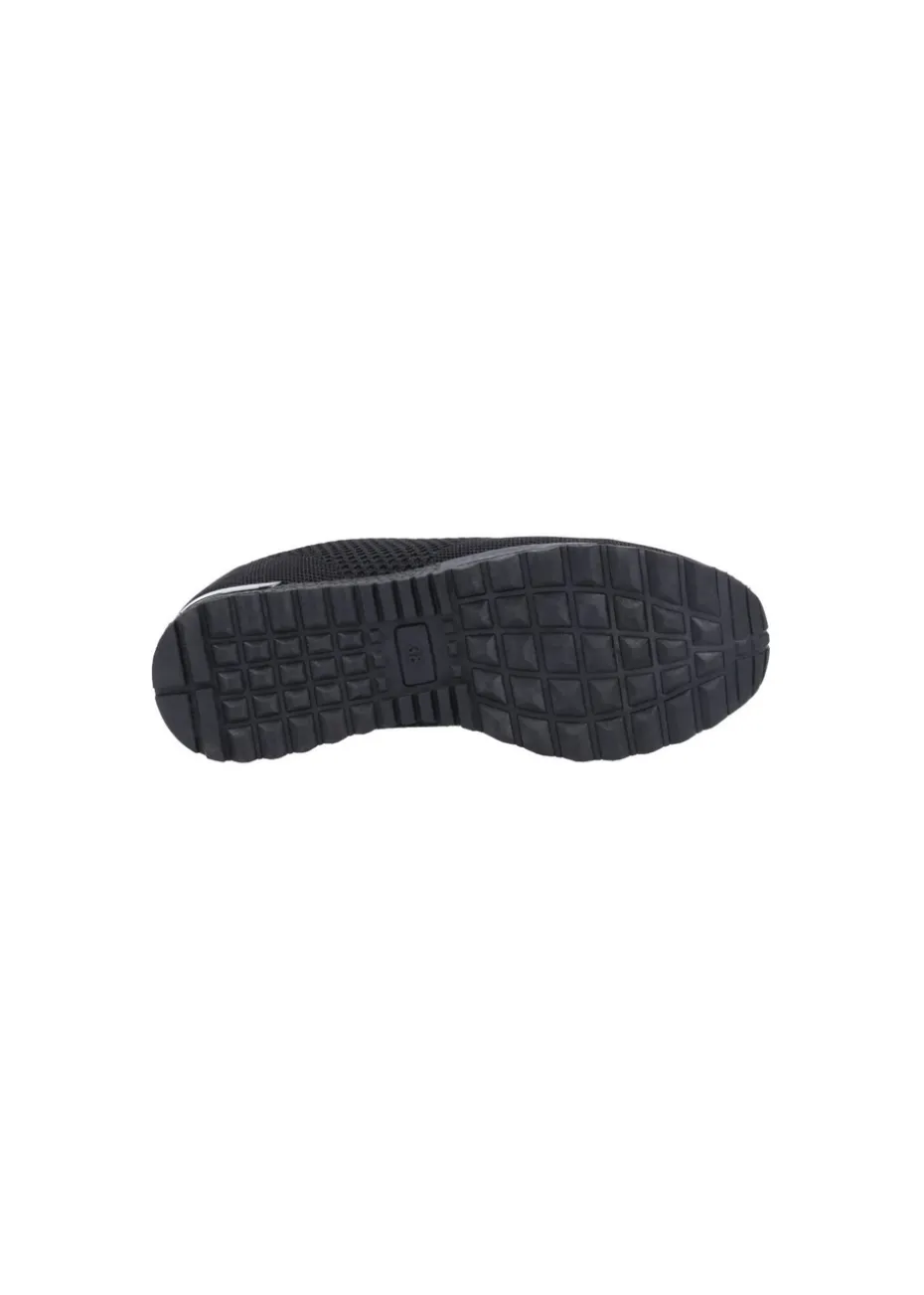 Hush Puppies Black Katrina Lace Up Trainer