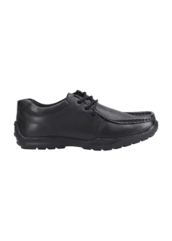 Hush Puppies Black Mackenzie Wallabee Junior