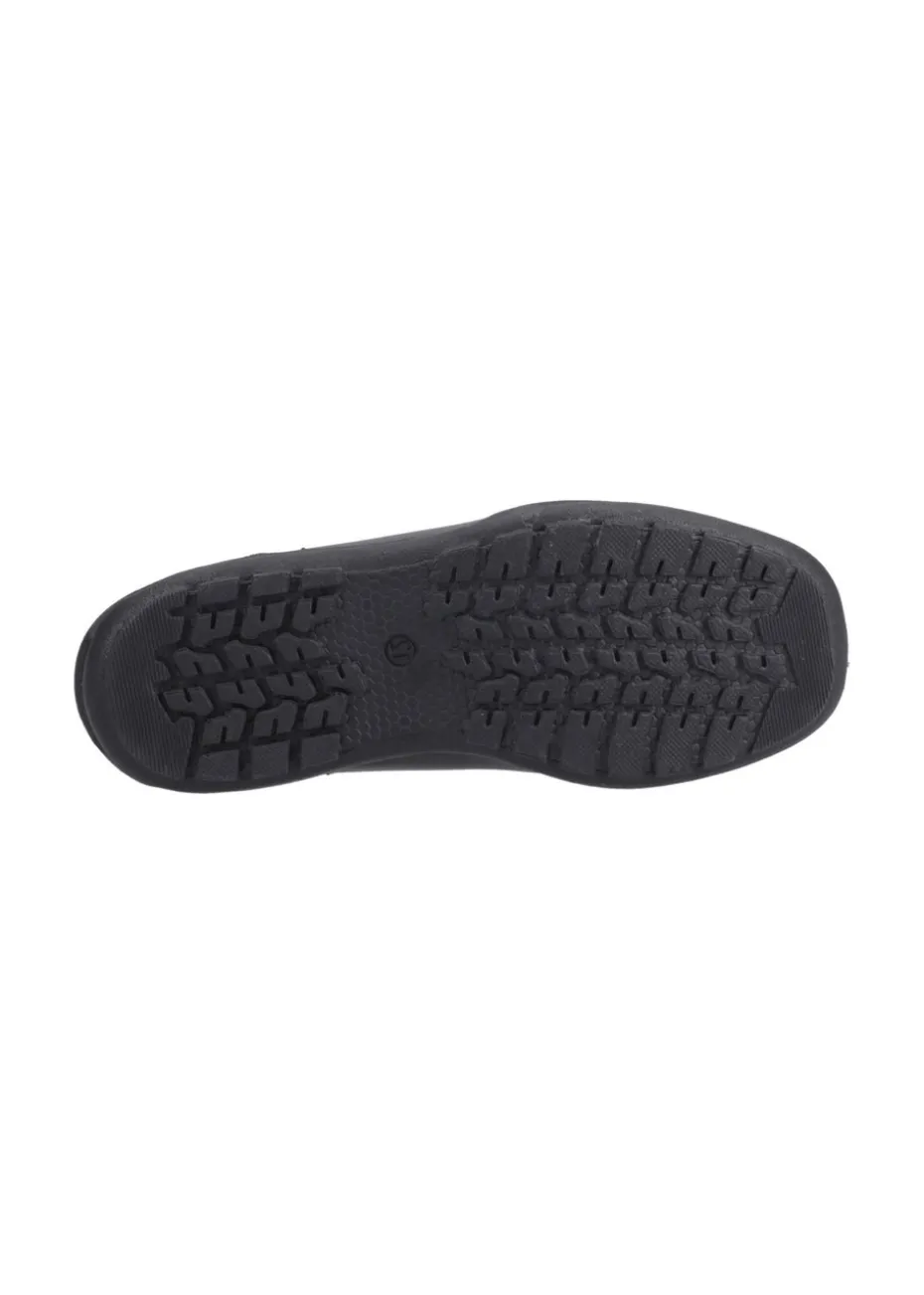 Hush Puppies Black Mackenzie Wallabee Junior