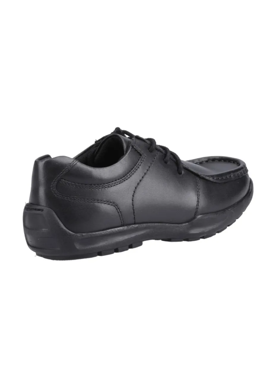 Hush Puppies Black Mackenzie Wallabee Senior
