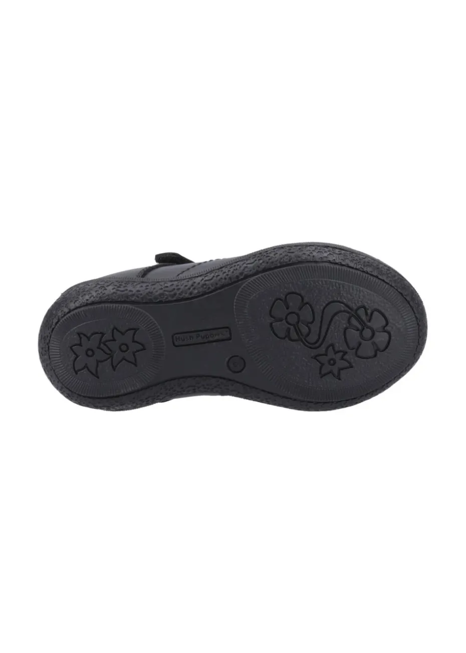 Hush Puppies Black Martha Infant Shoe