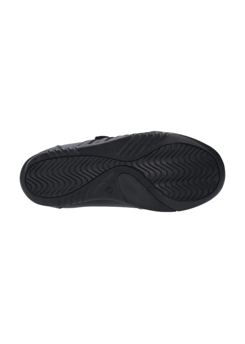 Hush Puppies Boys Black Josh Junior School Shoes (Younger 10-Older 2.5)