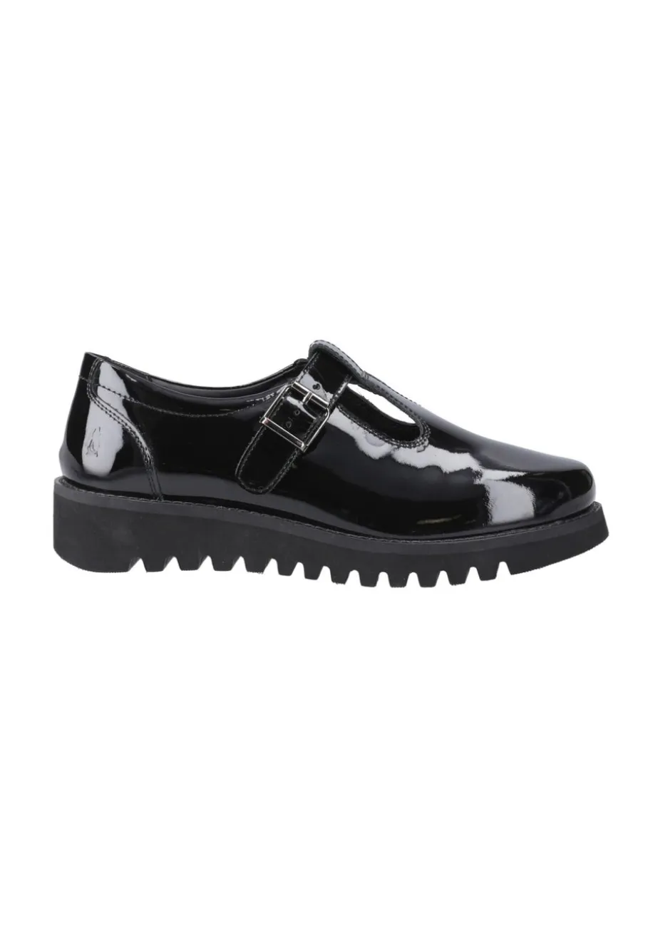 Hush Puppies Florrie T-Bar Patent Senior