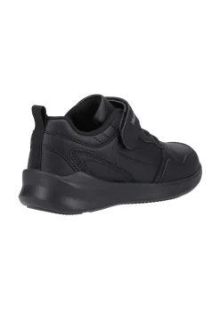 Hush Puppies Unisex Black Marling Bungee Lace Junior School Shoes (Younger 10 - Older 2)