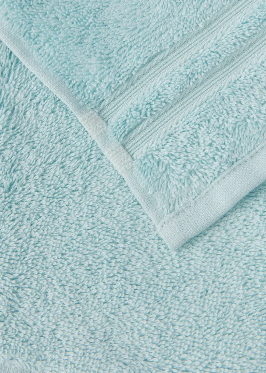 Ice Cream Blue 100% Egyptian Cotton Face Cloth