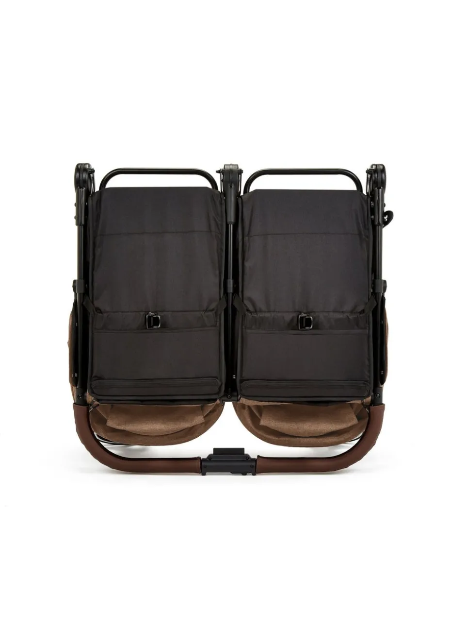 Ickle Bubba Beige Venus Prime Double Stroller