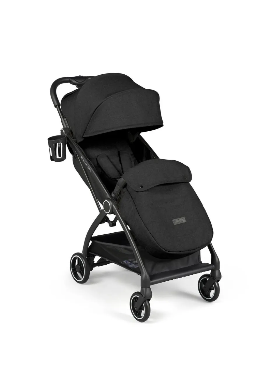 Ickle Bubba Black Aries Prime Autofold Stroller