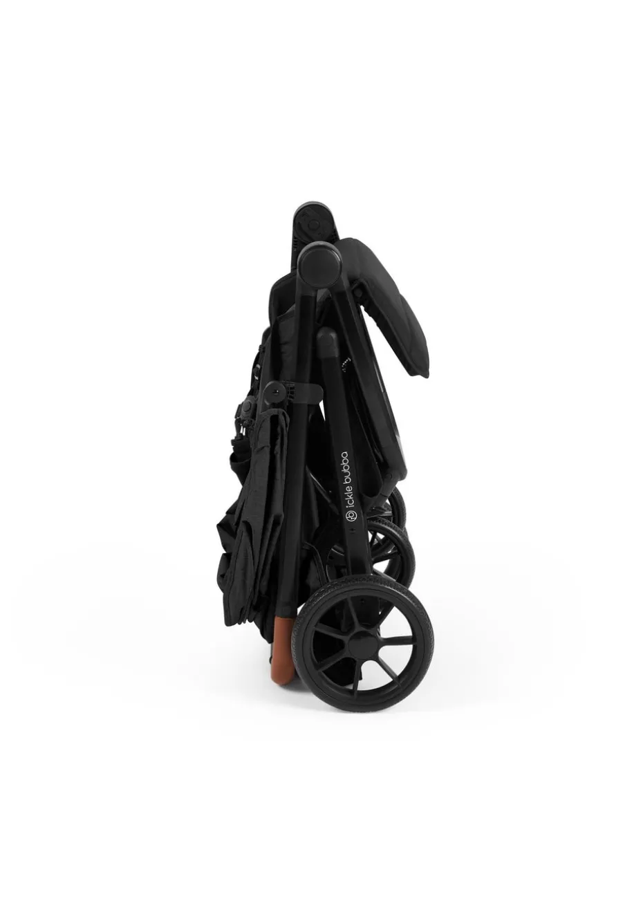 Ickle Bubba Black Stomp Stride Stroller