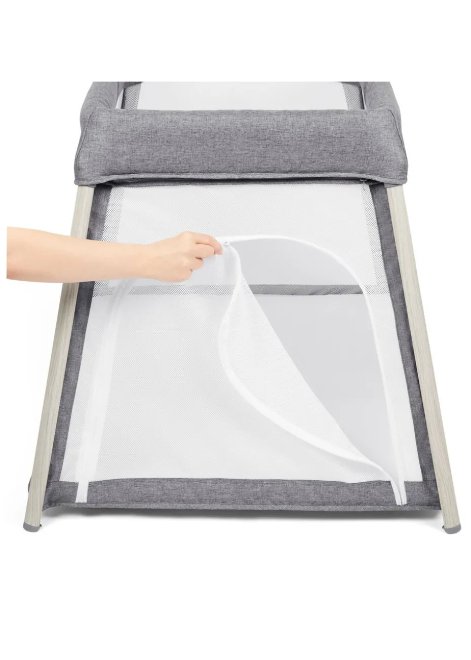 Ickle Bubba Grey Scout 2 in 1 Travel Cot and Playpen