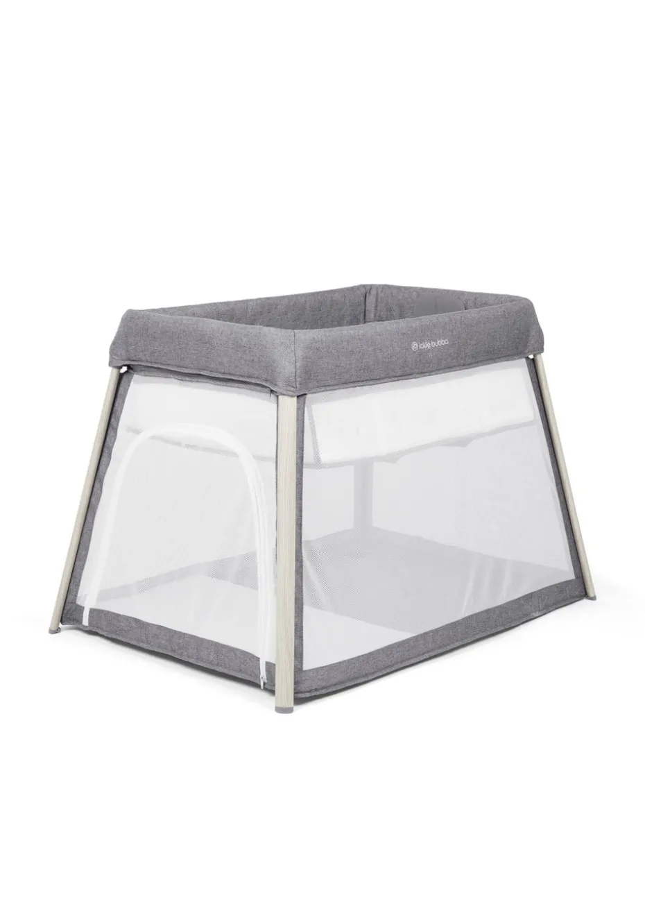 Ickle Bubba Grey Scout 3 in 1 Travel Crib Cot and Playpen