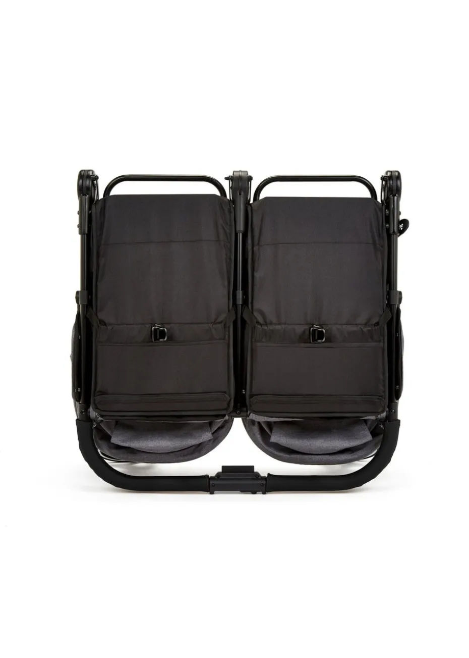 Ickle Bubba Grey Venus Prime Double Stroller