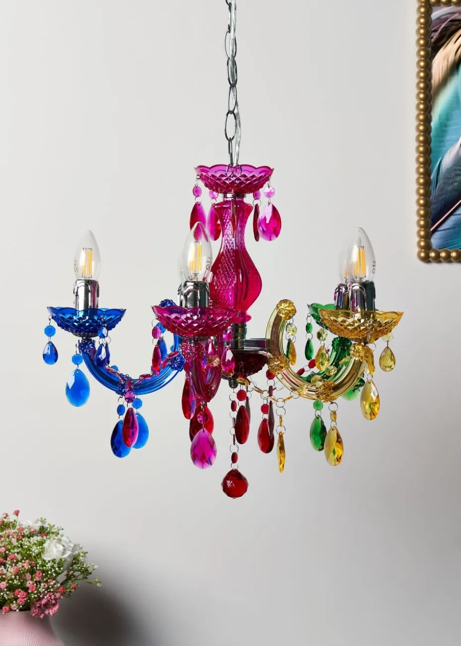 Inlight Charlotte 5 Light Chandelier (145cm x 45cm x 45cm)