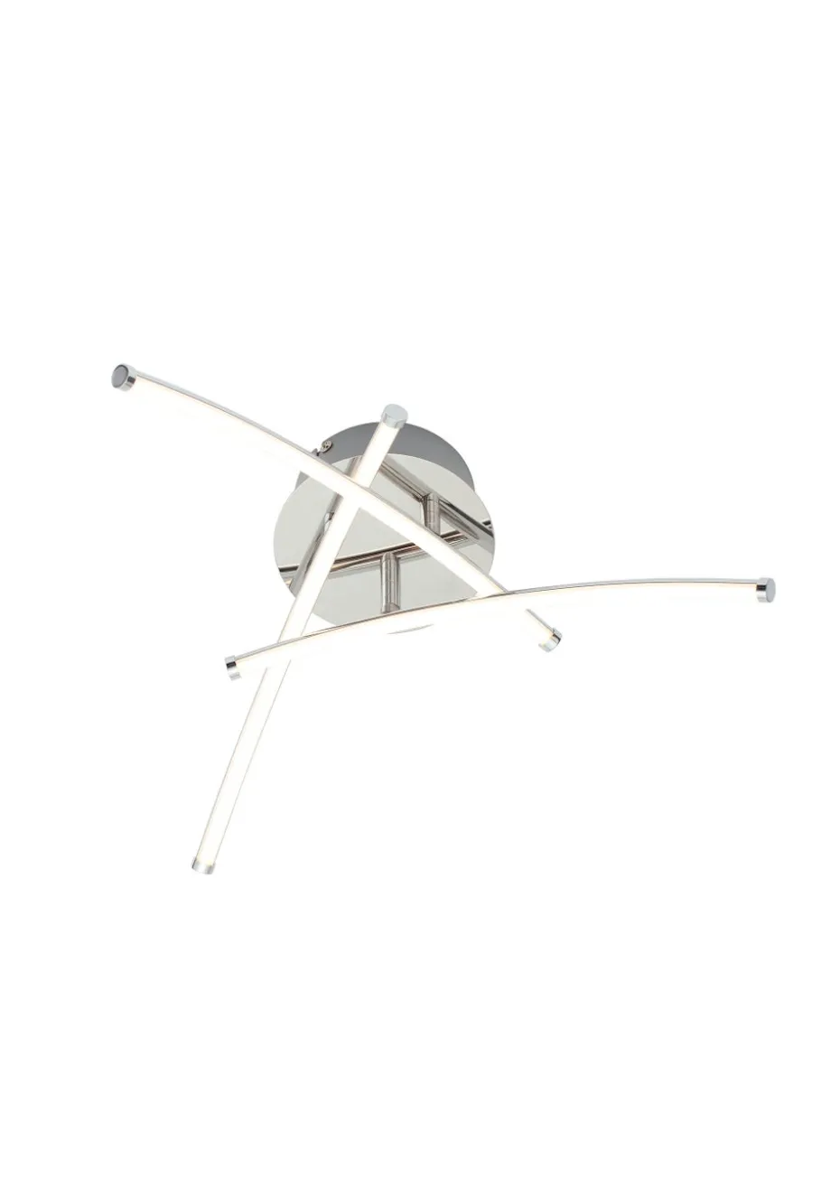 Inlight LED 3 Arm Flush Light (14cm x 36.5cm)