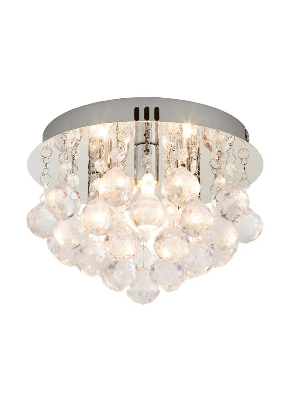 Inlight Saxby Flush Ceiling Light (16cm x 25cm)