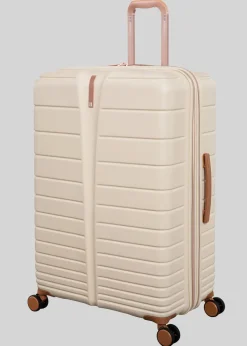 IT Luggage Cream Fascinate Hardshell Suitcase