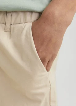 Jack & Jones Beige Chino Jogger Shorts (8-16yrs)