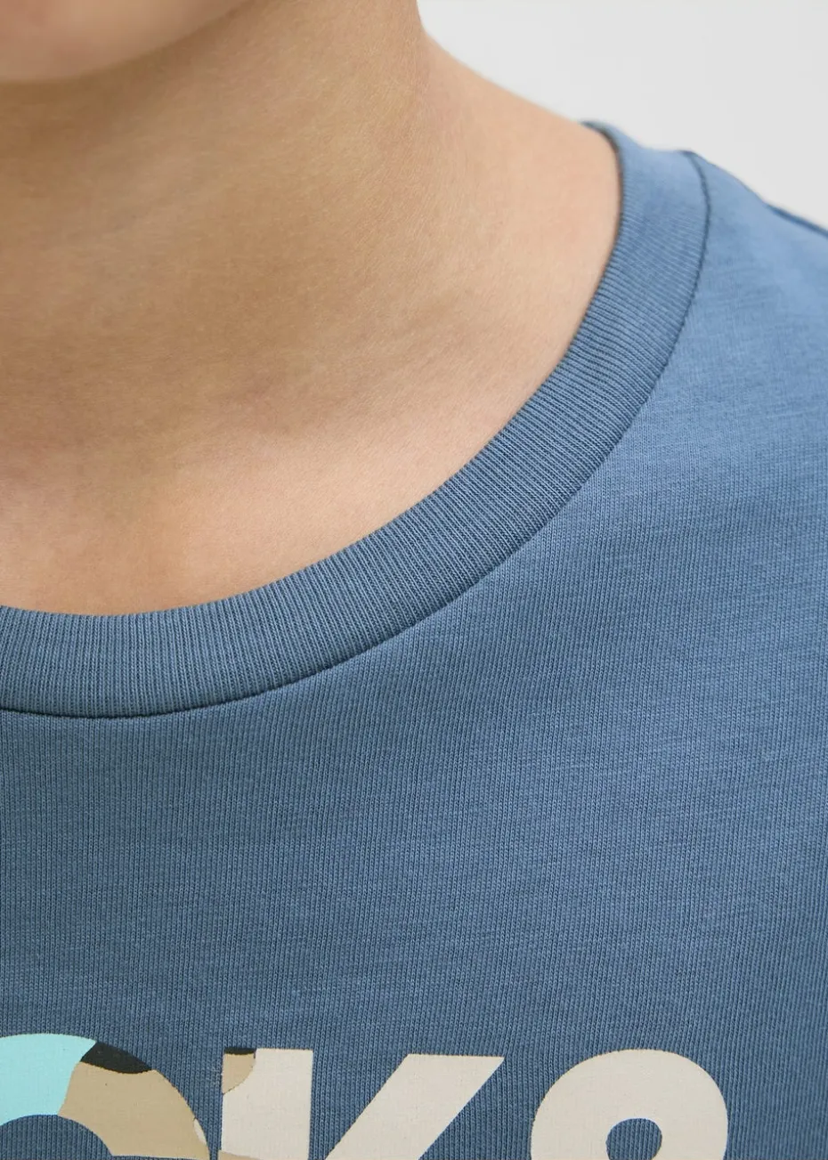 Jack & Jones Blue Luke T-Shirt (8-16yrs)