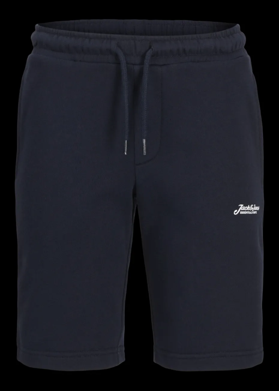 Jack & Jones Boys Black Gordonbeau Shorts (8-16yrs)