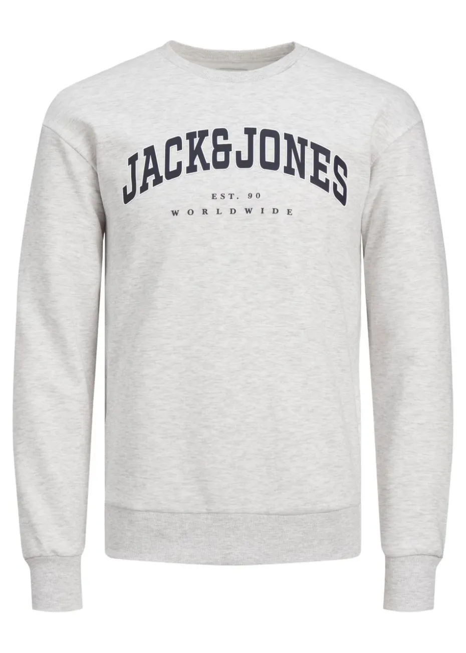 Jack & Jones Kids Grey Varsity Sweatshirt (8-16yrs)